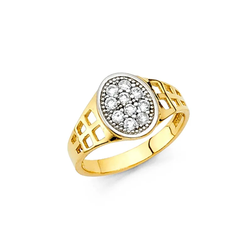 14KY BABY CZ RINGS (RG477)