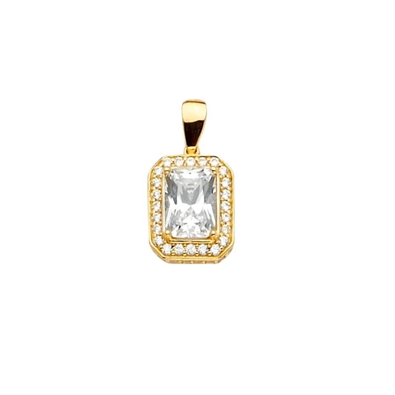 14KY CZ Pendant / Set