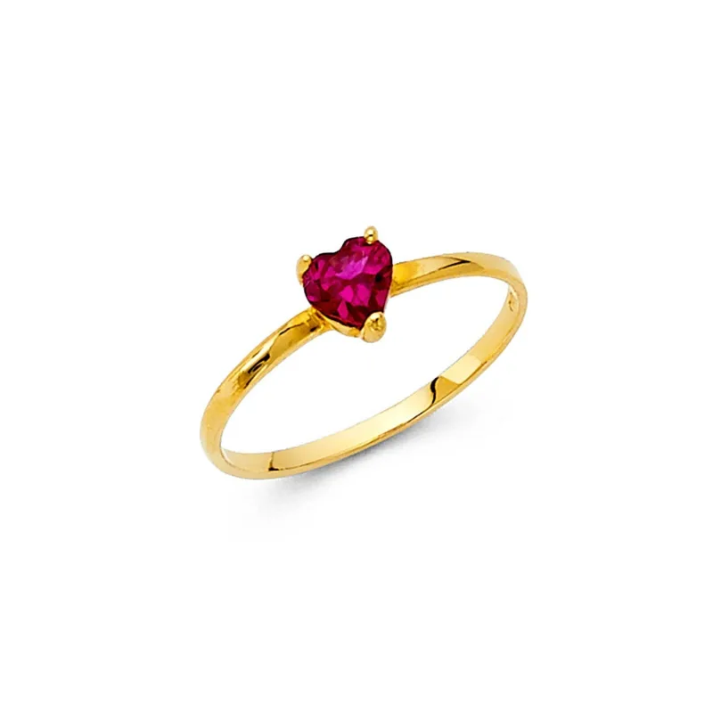 14KY BABY CZ RINGS (RG552)