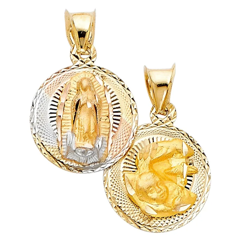 14K 3C RELIGIOUS STAMP PENDANT (PT314)