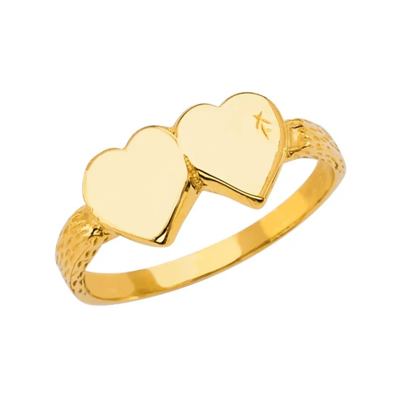 14KY Baby Signet Ring