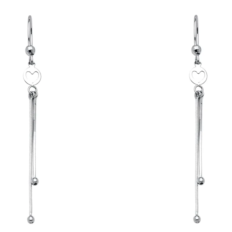 14KW HANGING EARRINGS (ER397)