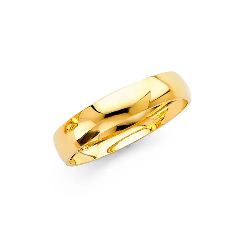 14KY 4MM WED BAND SZ 7