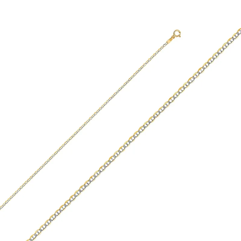 14K 2T 040(1.5MM) FLAT MARINER WP