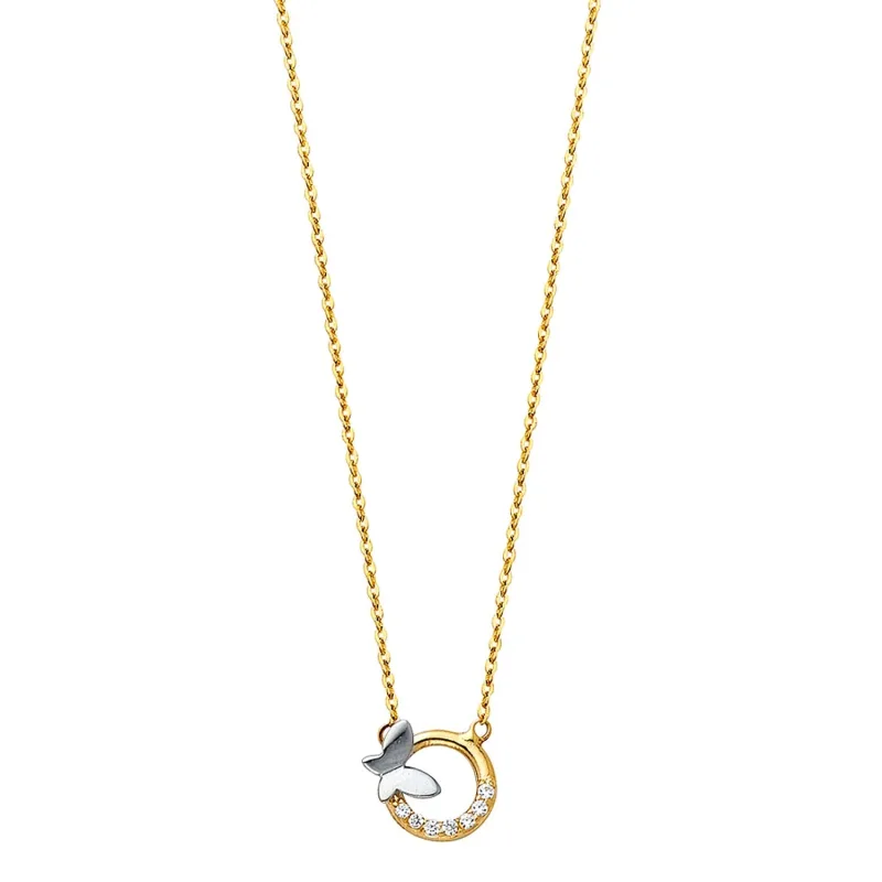 14K 2T NECKLACE (NK84)