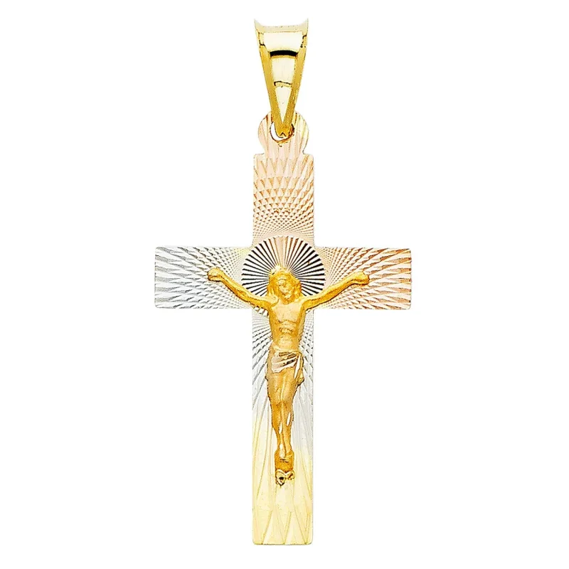 14K 3C RELIGIOUS STAMP PENDANT (PT352)