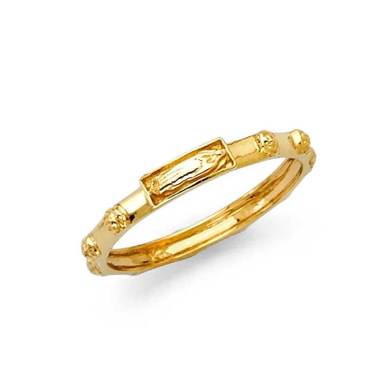 14KY ROSARY ETERNITY RING