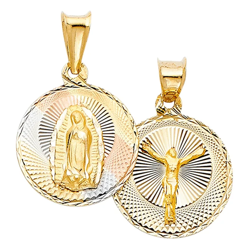 14K 3C RELIGIOUS STAMP PENDANT (PT313)