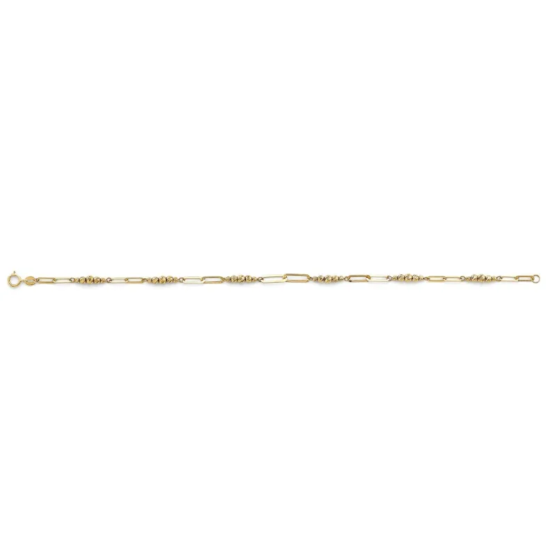 14KY Light Infiniti/Link Bracelet