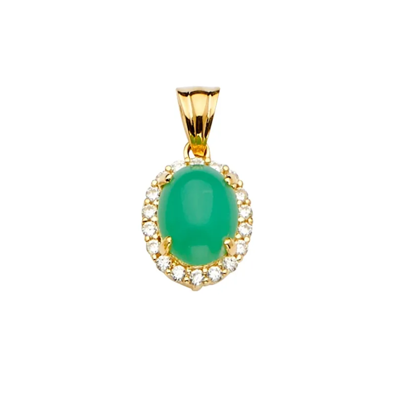 14KY Jade Pendant / Set