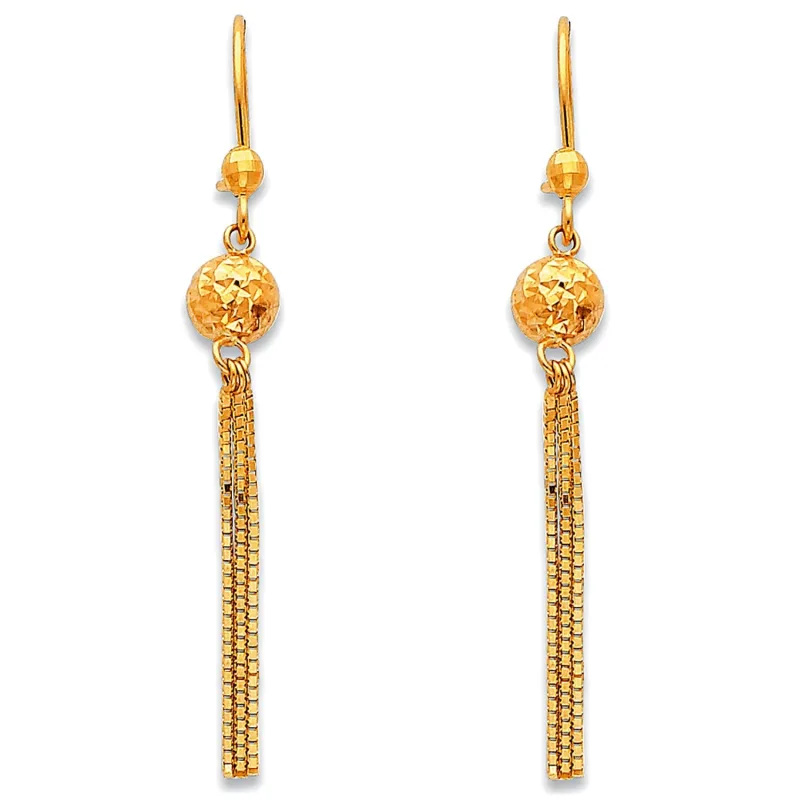 14KY HANGING EARRINGS (ER377)