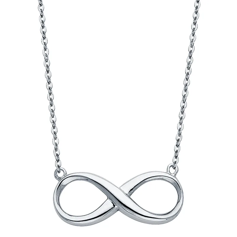 14KW INFINITY NECKLACE