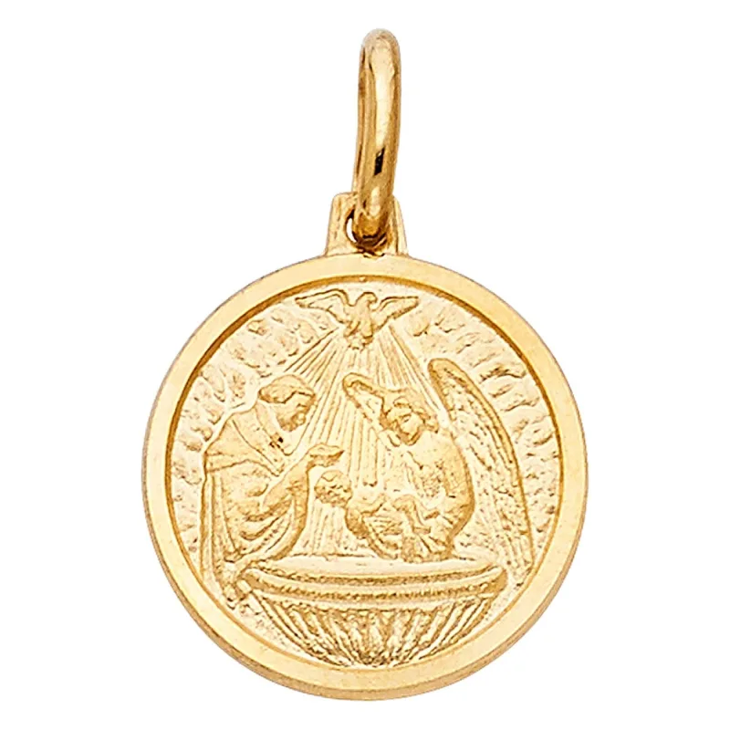 14KY BAPTISM PENDANT (PT285)
