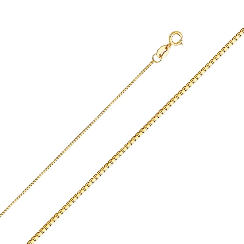14KY 0.6MM BOX CHAIN