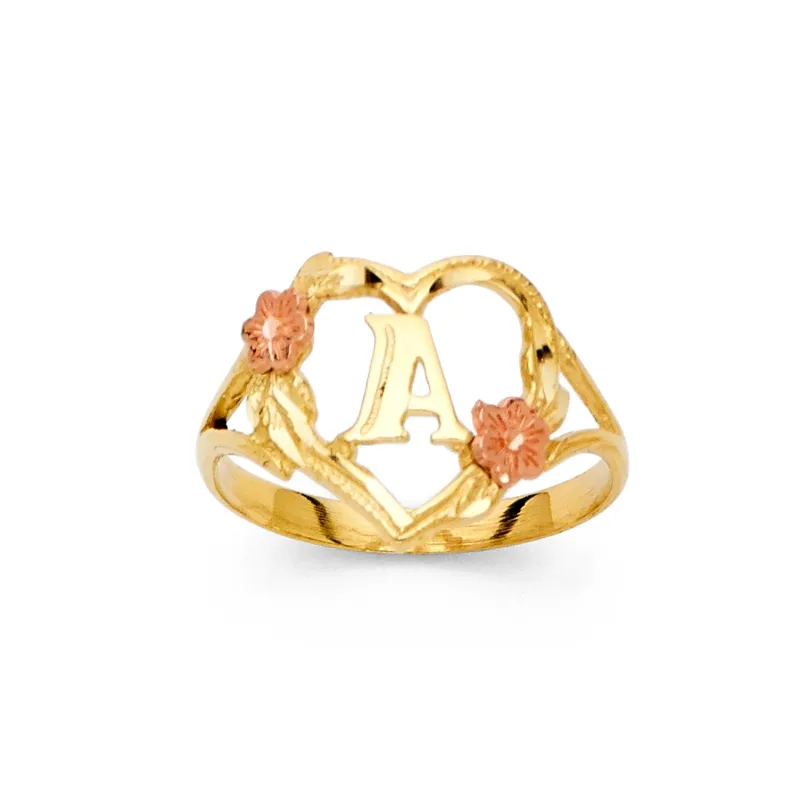 14K 2C INITIAL RING