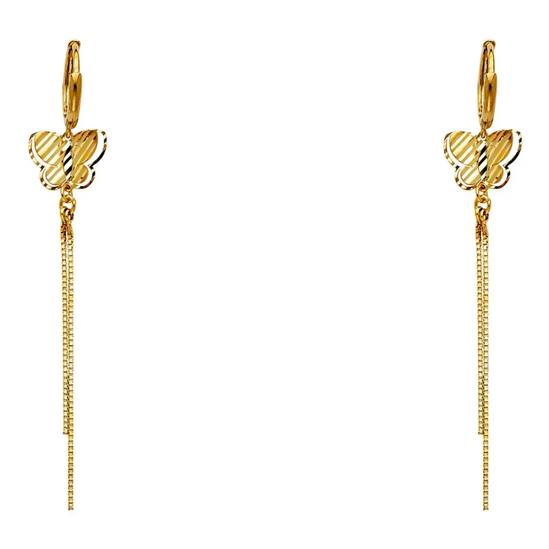 14KY DANGLING EARRINGS (ER333)