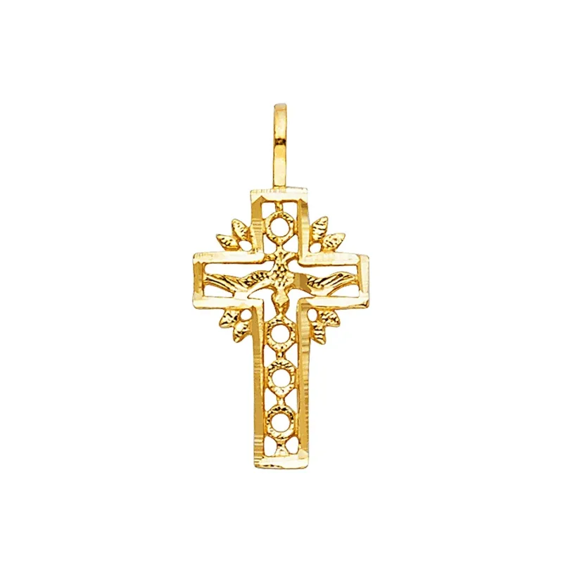 14KY RELIGIOUS CROSS PENDANT