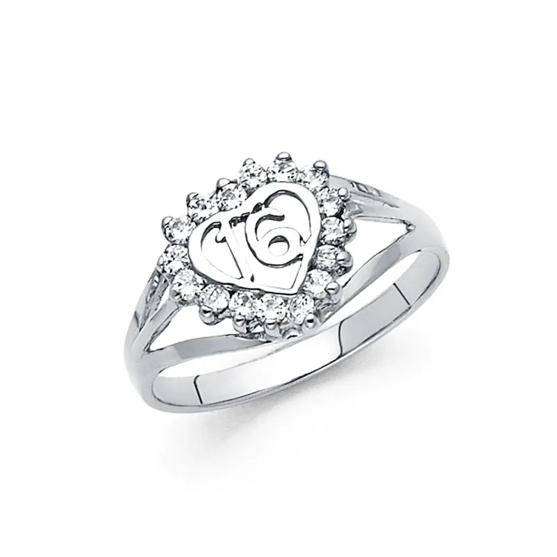 14KW CZ 16YEARS RING