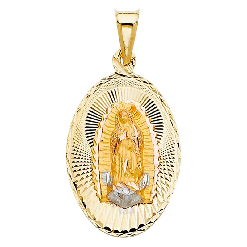 14K 2T RELIGIOUS STAMP PENDANT (PT329)