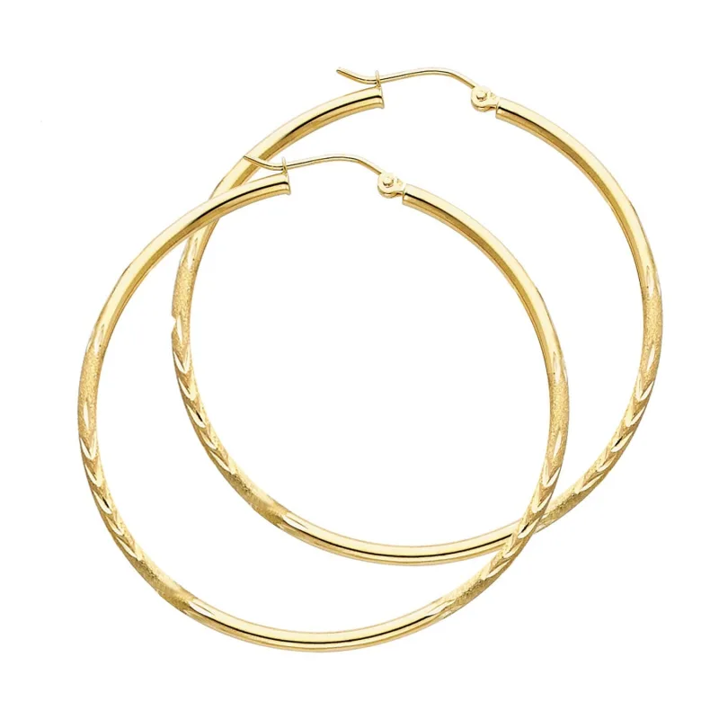 14KY 2MM BUD DC RD TUBE HOOP (45MM)