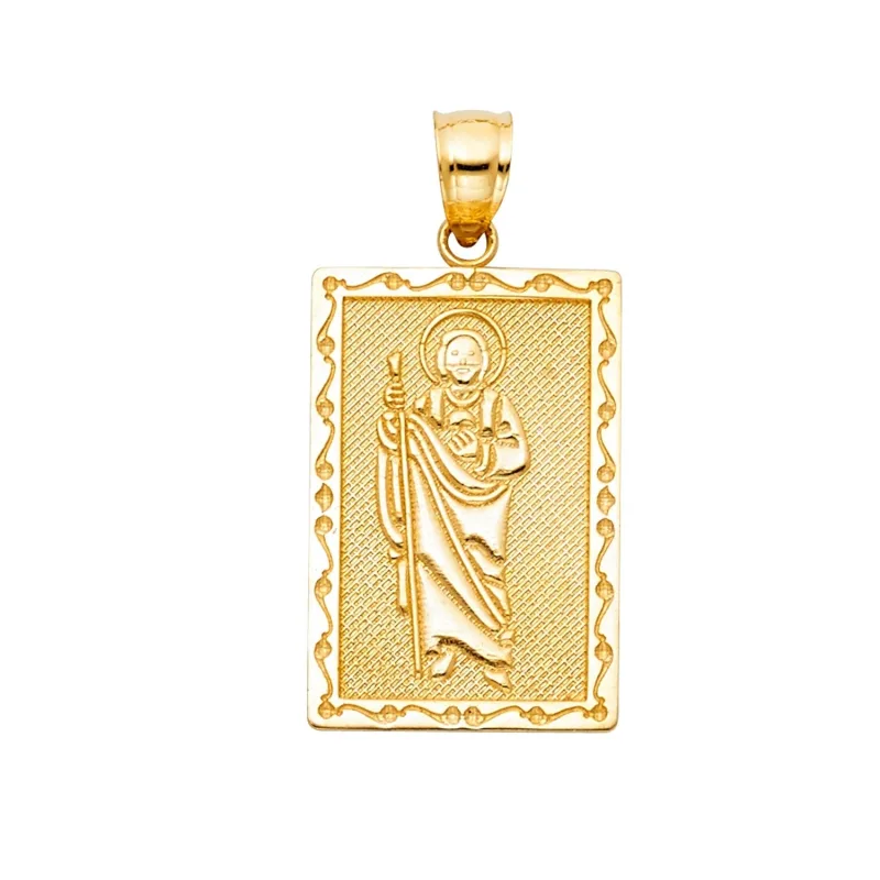 14KY CZ ST.JUDE THADDEUS PENDANT