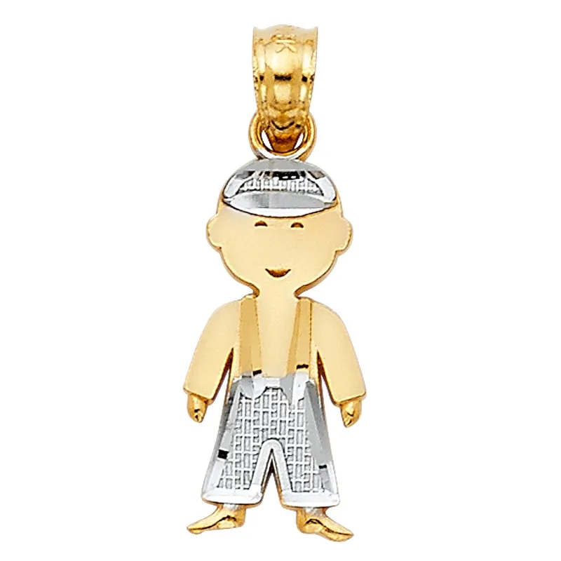 14K 2T BABY PENDANT (PT665)