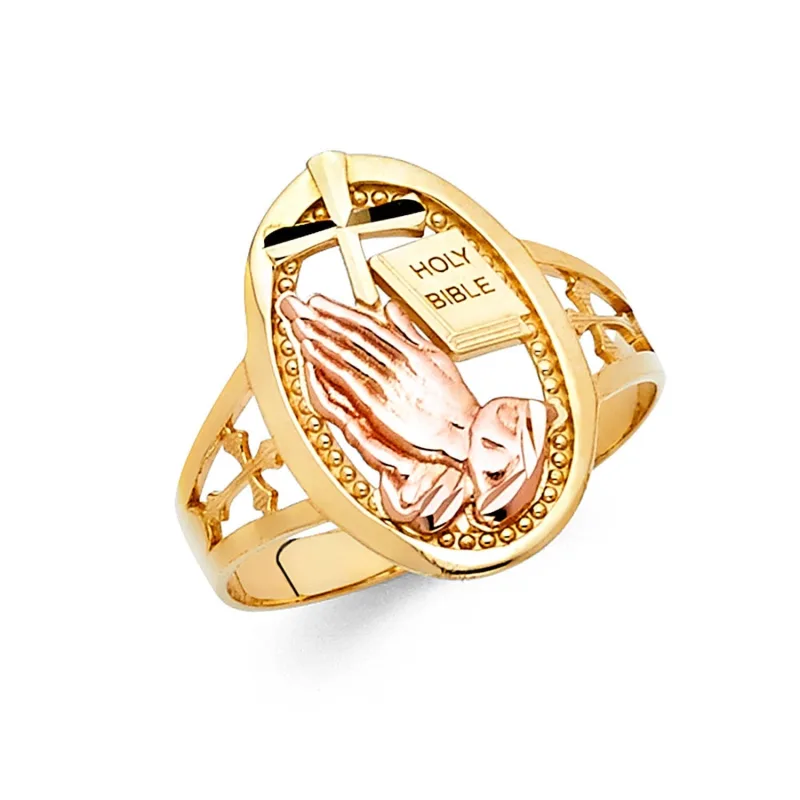 14K 2C RELIGIOUS RING