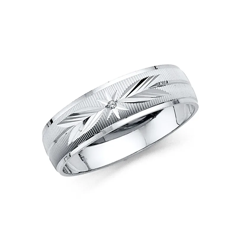 14KW MEN CZ WED BAND