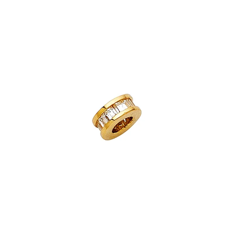 14KY CZ TINY PENDANT