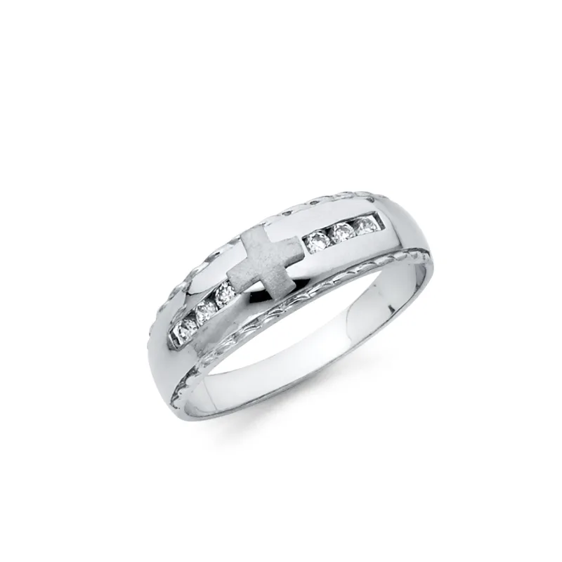 925 SILVER CZ RING (SSRG94)