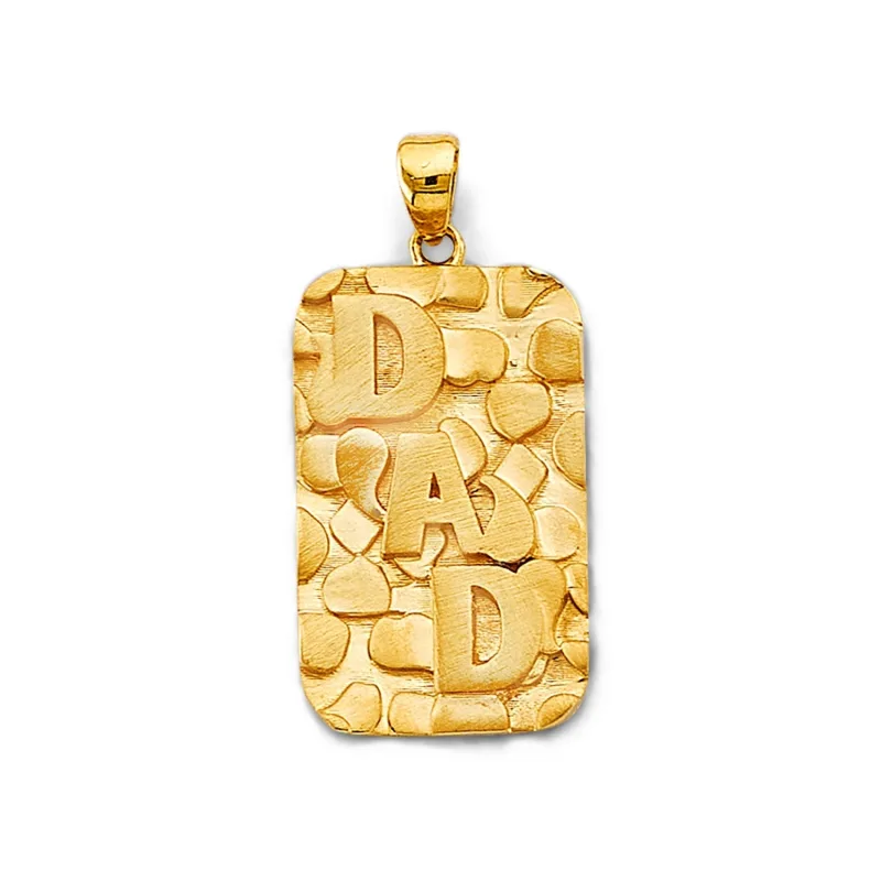 14KY Dad Pendant