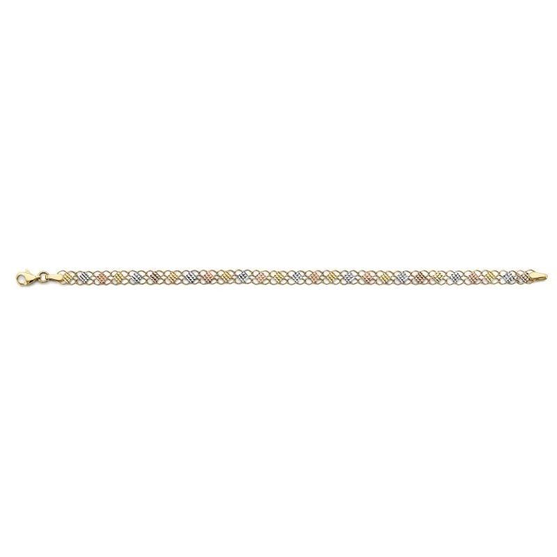 14K 3C D.C Bracelet