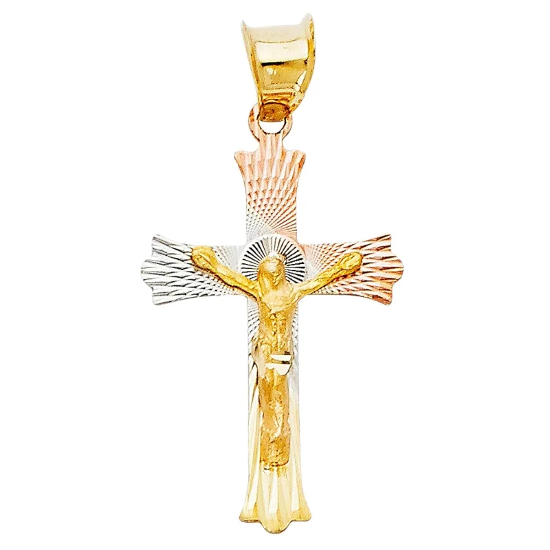 14K 3C RELIGIOUS STAMP PENDANT (PT356)