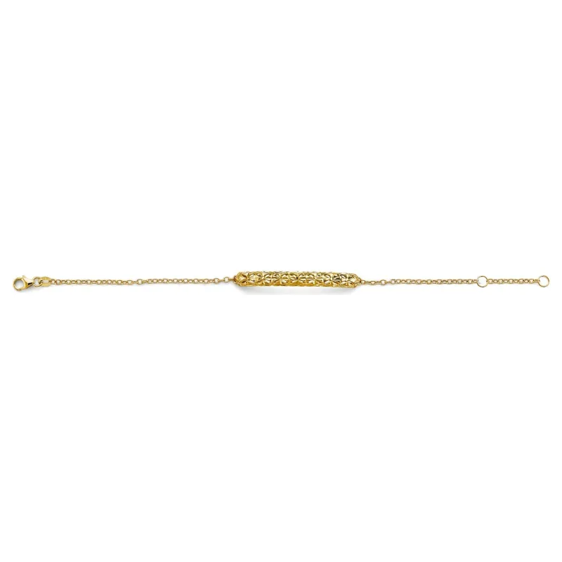 14KY Center D.C. ID Bracelet