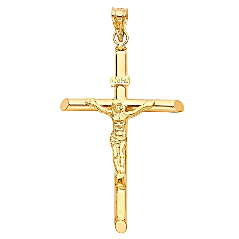 14KY CRUCIFIX PENDANT