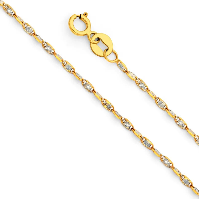 14K 2T Twist Snail 032 Star DC