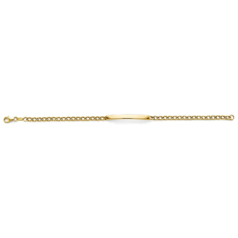 14KY Link ID Bracelet