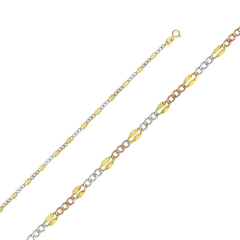 14K 3C Stamp Figaro 3+1 050 DC