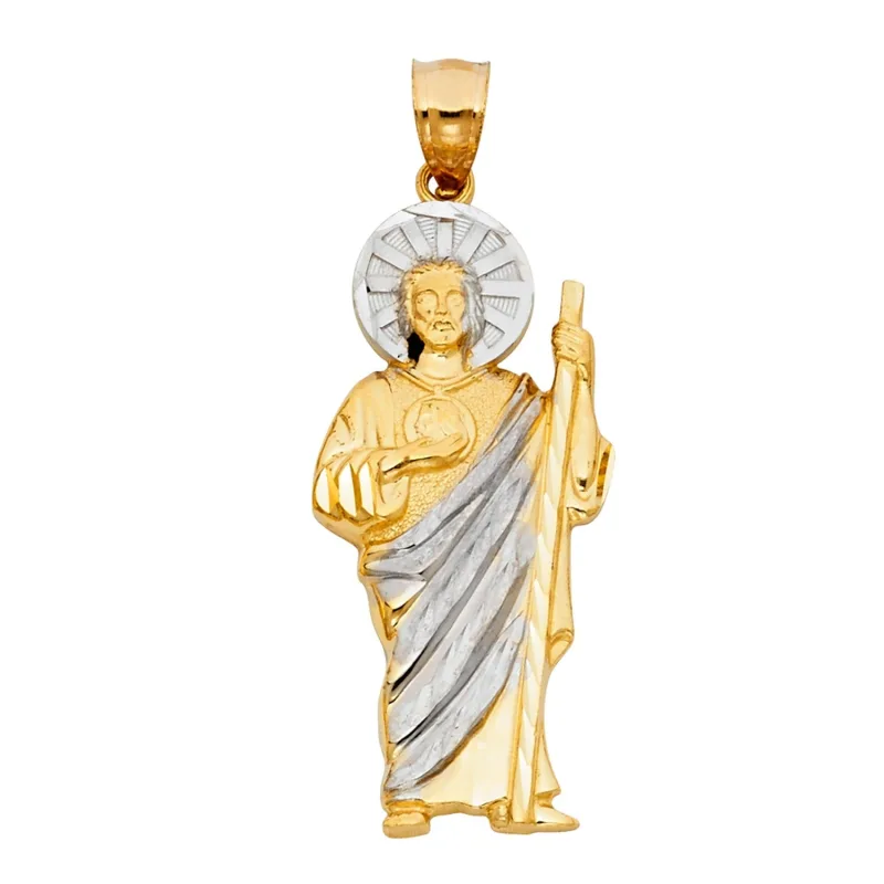 14K 2T ST.JUDE THADDEUS PENDANT