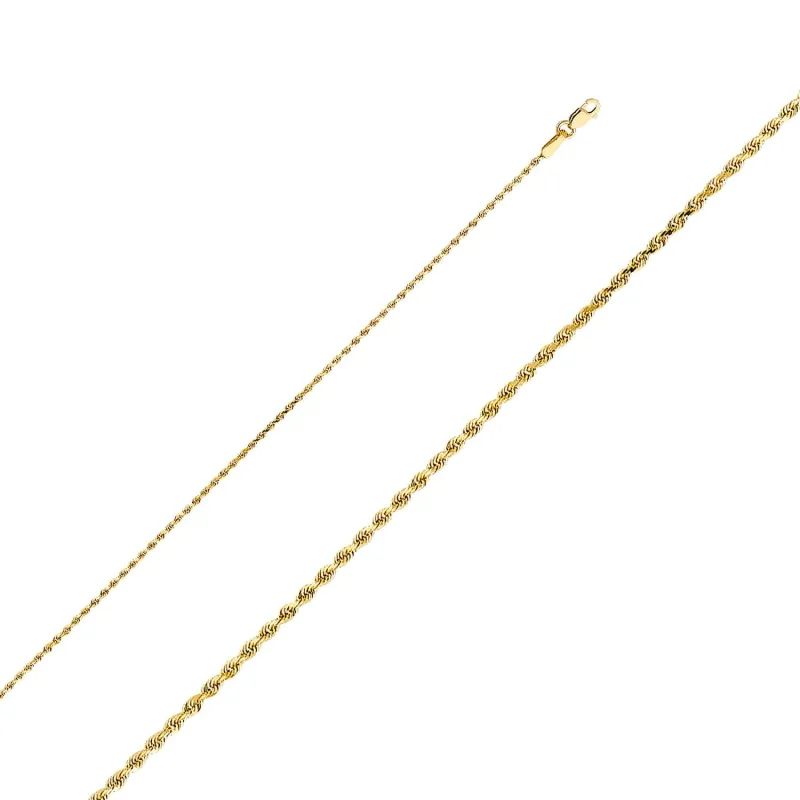 14KY 1.2MM SOLID DC ROPE CHAIN