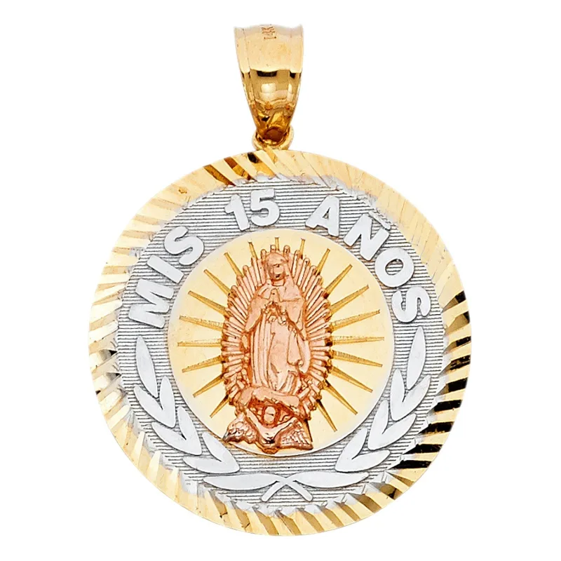 14K 3C 15 YEARS PENDANT