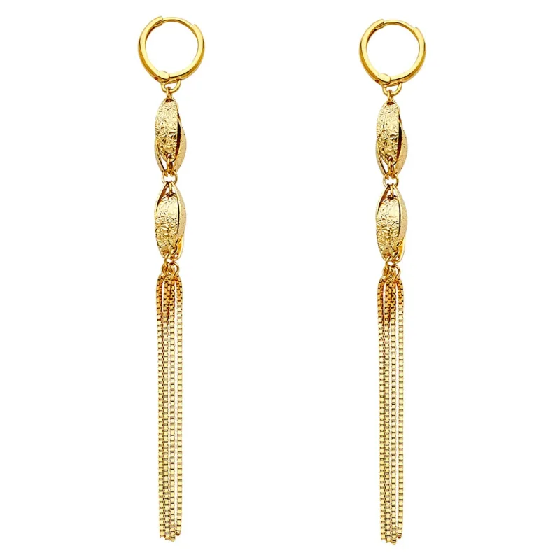 14KY DANGLING EARRINGS (ER330)