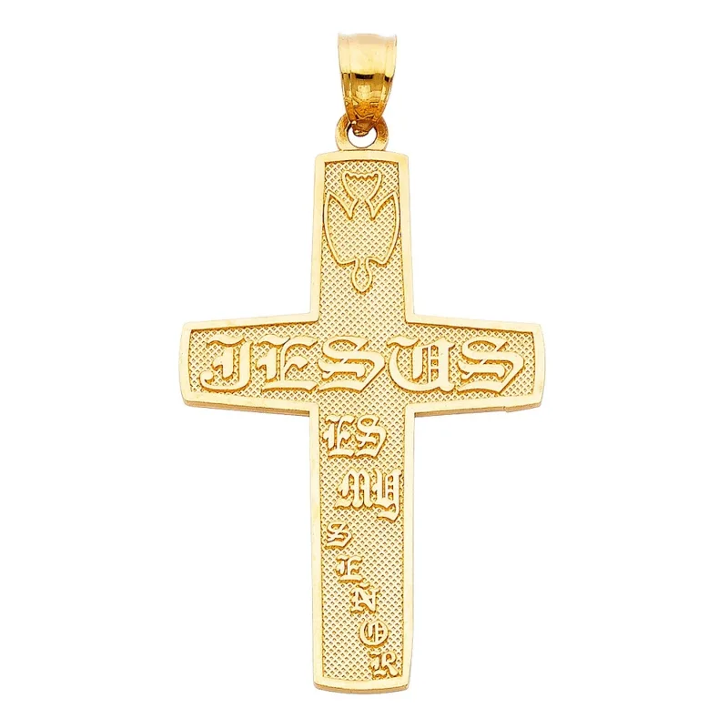 14KY CROSS PENDANT