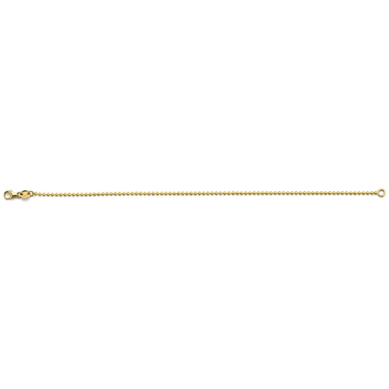 14KY 1.4mm Disco DC Ball Chain