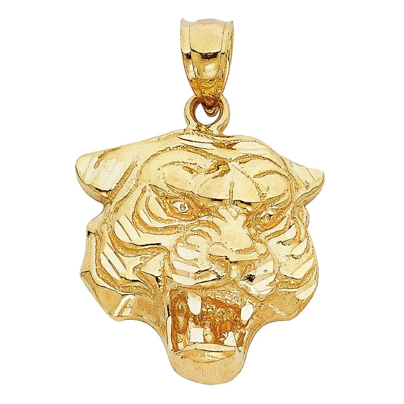 14KY TIGER PENDANT