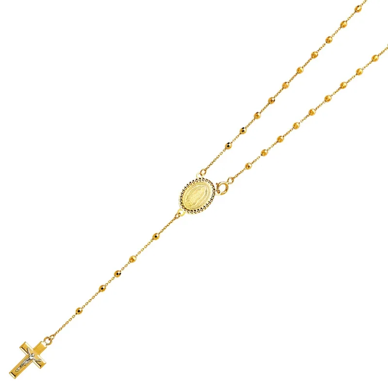 14KY 2.5MM DISCO BALL ROSA-NECK