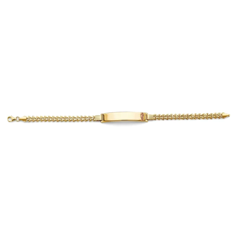 14K 2C St. Jude ID Bracelet
