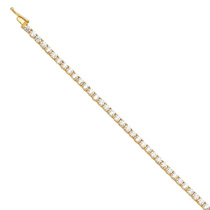 14KY Tennis Bracelet (2.25mm)