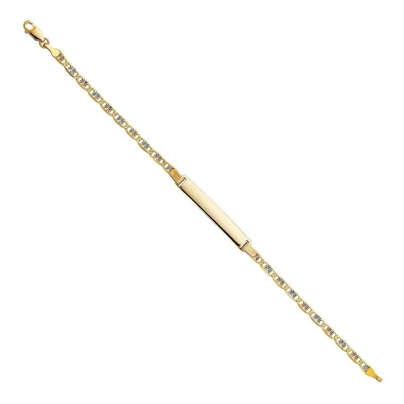 14K 100 VALENTINO 3C STAR DC ID BRACE