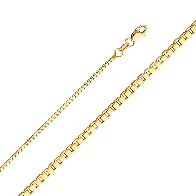 14KY 1.2mm BOX CHAIN